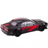 LEAN TOYS Sports Car Drive Glossy Body Black Red Lines
