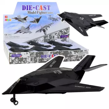 LEAN TOYS Airplane Fighter Military Jet Powered Lights Sounds 1:400