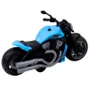 LEAN TOYS Battery Operated Toy Motorcycle Motor Lights Sounds Blue