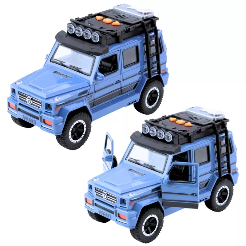 LEAN TOYS Visureigis HH6688 su atsidarančiomis durimis, šviesomis ir garsais