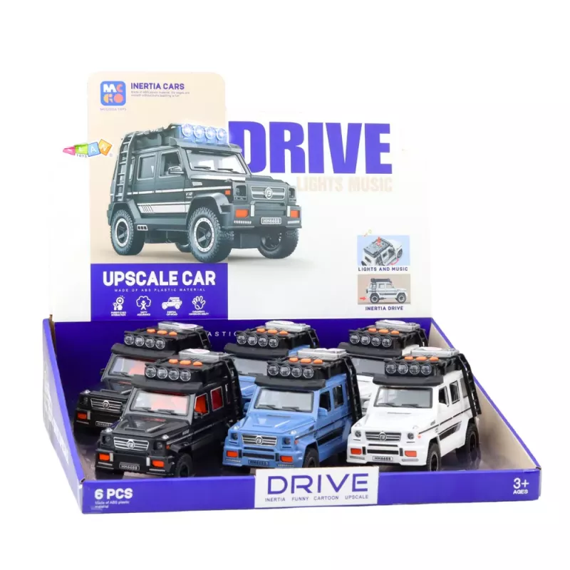 LEAN TOYS Visureigis HH6688 su atsidarančiomis durimis, šviesomis ir garsais