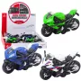 LEAN TOYS Racing Sports Motorcycle With Lights Sounds Mix