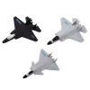 LEAN TOYS Gun Launcher Fighter Planes 3in1 rinkinys su šviesomis ir garsais