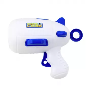 LEAN TOYS Žaidimas su taikiniu ir šaudymo pistoletu Velcro kamuoliukais „Kosmosas“