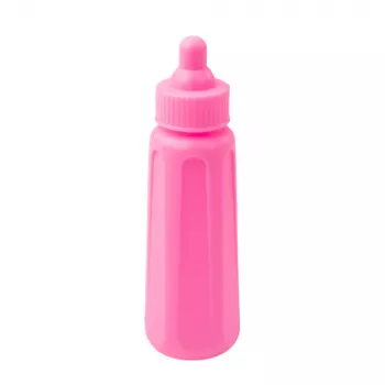 LEAN TOYS Baby Doll in Turquoise Set with Ponies, Bottle, and Sound