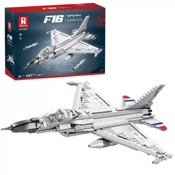 LEAN TOYS F-16 Fighting Falcon Construction Set 1427pcs