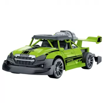 LEAN TOYS nuotoliniu valdymu automobilis RC Car 1:20 Šviesos Dūmų Efektas Žalias