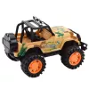 LEAN TOYS Didelis karinis visureigis smėlio spalvos