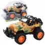 LEAN TOYS Didelis karinis visureigis smėlio spalvos