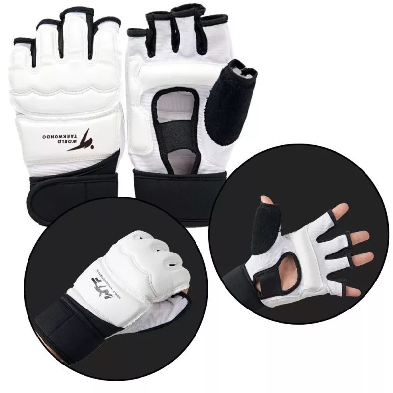 LEAN Sports Gloves For Taekwondo Case White Size XS