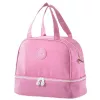 LEAN Thermal Insulating Breakfast Bag with Adjustable Strap Pink 27cm