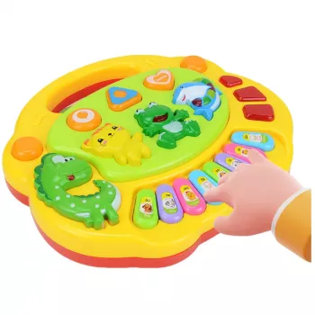 LEAN TOYS Piano Music Interactive For Kids Animal Sounds Melodies