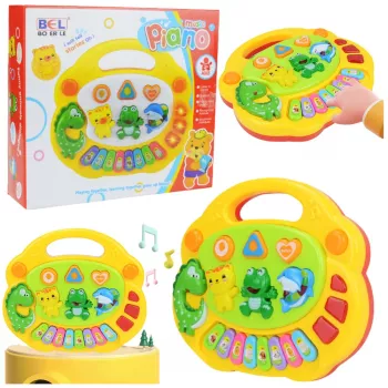 LEAN TOYS Piano Music Interactive For Kids Animal Sounds Melodies