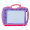 LEAN TOYS Magnetinė lenta su slankiojančiais antspaudais raštams Pink
