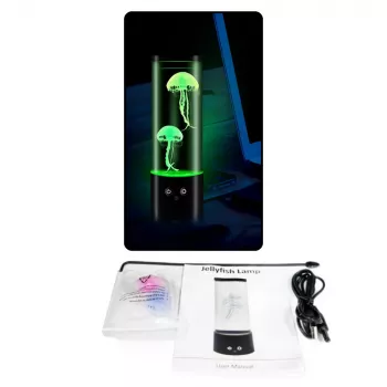 LEAN LED Jellyfish Lamp Decorative Battery Operated USB Cable
