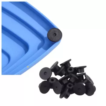 LEAN TOYS Sensorinis lavinimosi takas – Spalvoti balansiniai akmenys, 6 vnt.