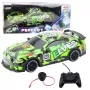 LEAN TOYS Sports Car Remote Controlled Remote Control Sound Green