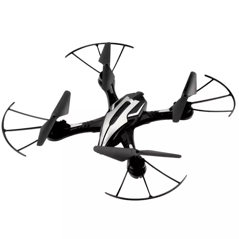 LEAN TOYS Y30 nuotoliniu valdymu dronas su LED lemputėmis, 6 ašių giroskopu, 360° sukimu, 2.4 GHz 4 kanalų kvadrokopteris