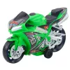 LEAN TOYS Racing Bike Racer Drive Lights Sounds Green