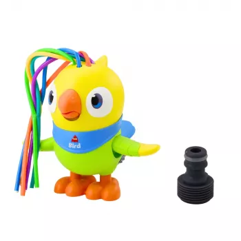 LEAN TOYS Water Toy Fountain Parrot Moving Elements Yellow