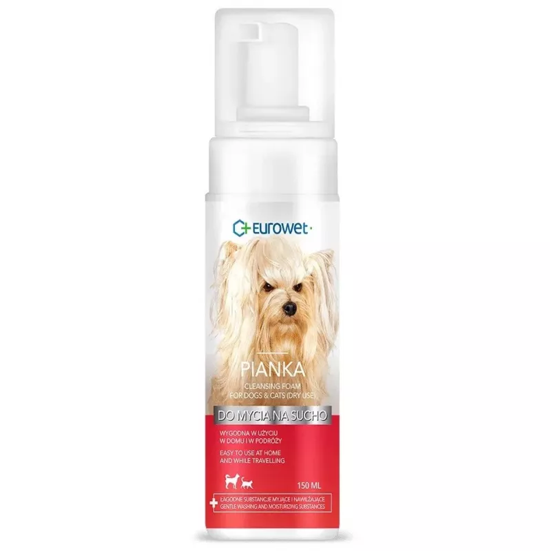 EUROWET Dry Shampoo for Dogs and Cats - 150ml
