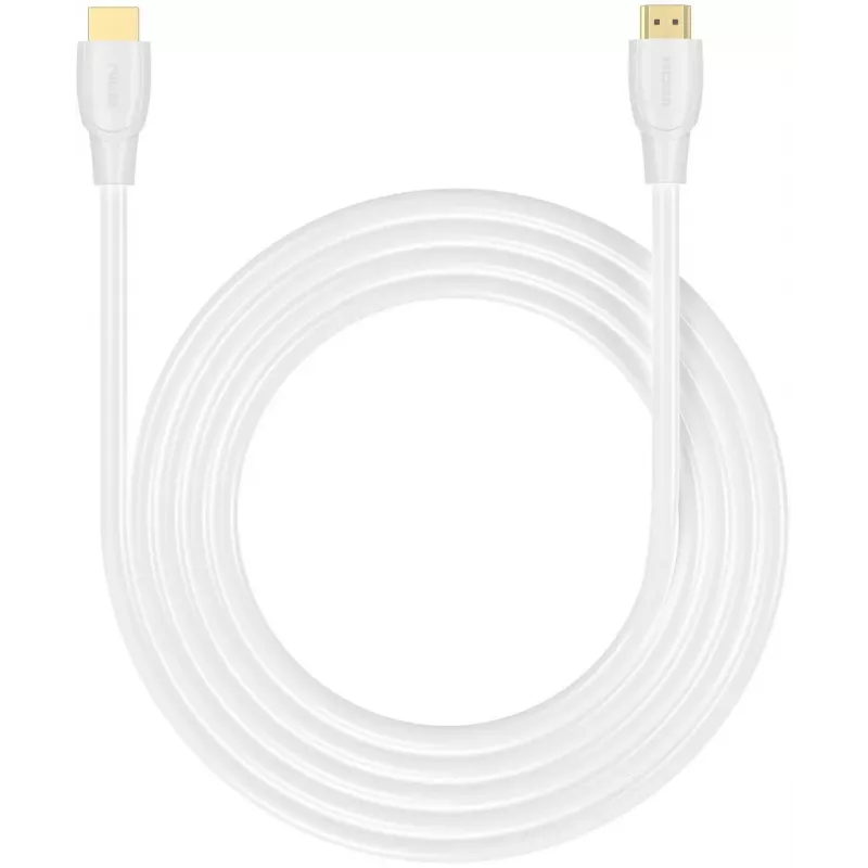 UNITEK HDMI Cable 2.1 8K HDR White 1M