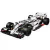 LEAN TOYS Construction Bricks F1 Race Car White and Red 1235 pcs.