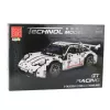 LEAN TOYS Konstruktorius GT lenktyninis automobilis Baltas 1:14 1268 dalių