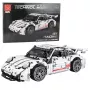 LEAN TOYS Konstruktorius GT lenktyninis automobilis Baltas 1:14 1268 dalių