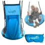 LEAN SPORT Supamasis lizdas Stork's Nest mėlynas 90-100CM