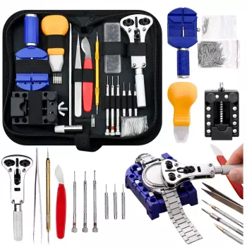 LEAN Watch Repair Kit Professional Tools Case 147 psl.