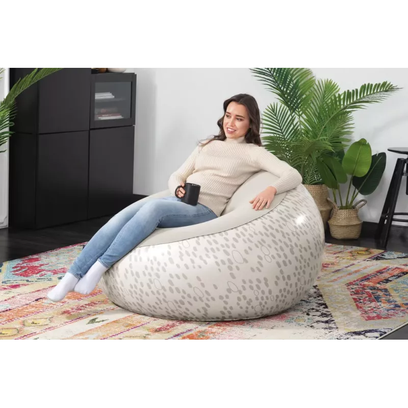Bestway pripučiama kėdė pilka 75052