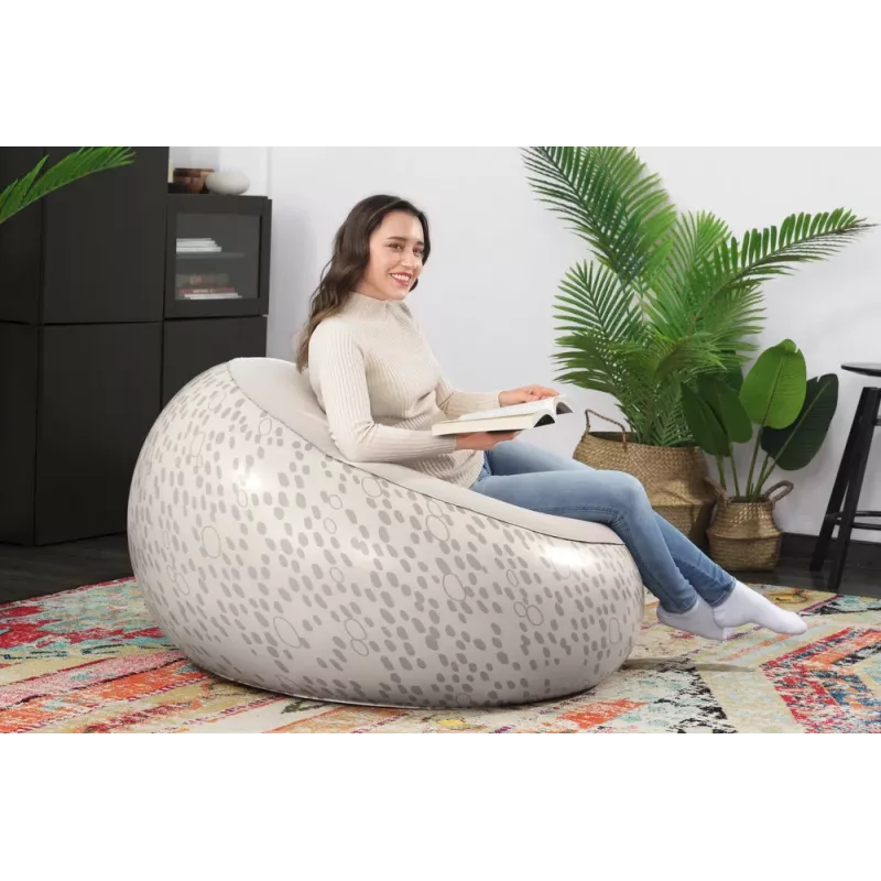 Bestway pripučiama kėdė pilka 75052