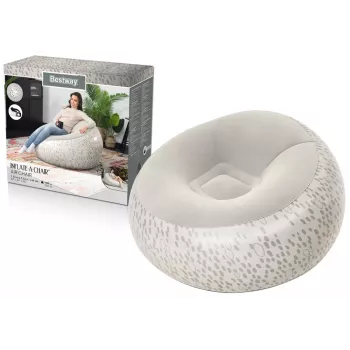 Bestway pripučiama kėdė pilka 75052