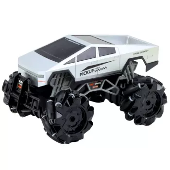 LEAN TOYS Visureigis Pick Up Truck RC automobilis su šviesomis, garsu ir dūmų efektu 1:16