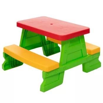 Dorex Green Children's Garden Table and Bench Set 5067