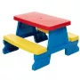 Dorex Blue Garden Table and Bench Set for Children 5067