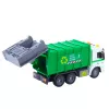 LEAN TOYS Šiukšliavežis su Šiukšliadėže, Šviesos ir Garsai, Žalias, Mastelis 1:16