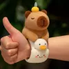 LEAN TOYS Plush Self-tightening Wristband Goose with Capybara