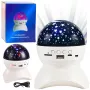 LEAN Night Light Star Projector 3-in-1 Bluetooth LED Speaker White
