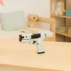 LEAN TOYS Toy Gun Foam Cartridges Ammunition Shells White (100-Pack)