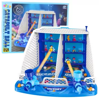 LEAN TOYS Pinball Ocean Fish Shooting Arcade Game