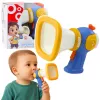 LEAN TOYS Megaphone for Kids Voice Changer Light Effects Blue
