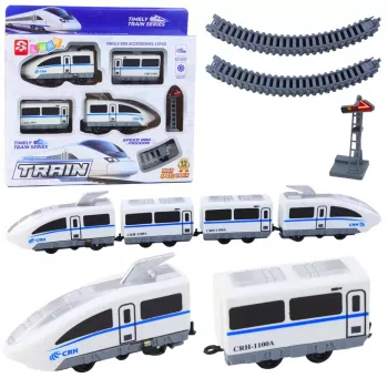 LEAN TOYS City Express Electric Express Train 13-Track Railway