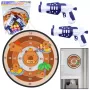 LEAN TOYS Capybara Dartboard Skill Game su Velcro kamuoliukais ir pistoletais 73,5 cm
