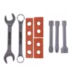 LEAN TOYS Little Handyman's Workshop Bench Drill Tools Accessories 18 dalių