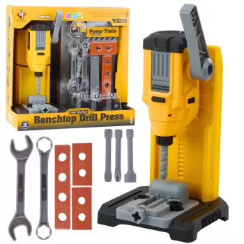 LEAN TOYS Little Handyman's Workshop Bench Drill Tools Accessories 18 dalių