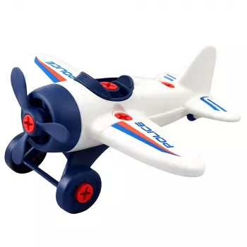 LEAN TOYS DIY Creative Kit: Screwdriver Plane, Police Screwdriver