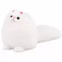 LEAN TOYS Minkštas Žaislas Didelė Katė Ilga Uodega Pūkuota 30 x 30 cm
