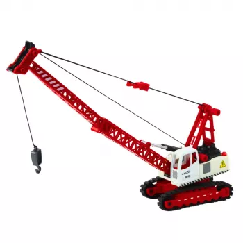 LEAN TOYS Crawler Crane Truss Light Adjustment Sounds Metal 1:14 RC Construction Vehicle